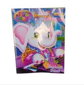 Lisa Frank Elephant John Coloring Book NEW